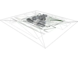 City Community Center 3D Model