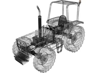 Tractor 3D Model