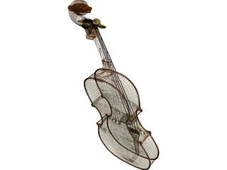 Cello 3D Model