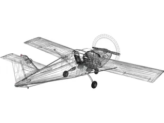 PAC MFI-17 Mushshak 3D Model