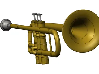 Trumpet 3D Model