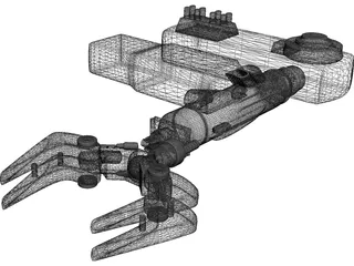 Robot Arm 3D Model