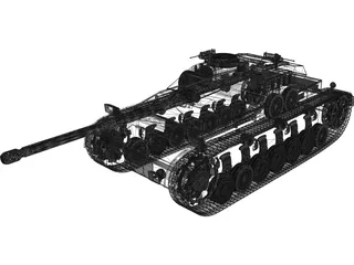 Panzer 3D Model