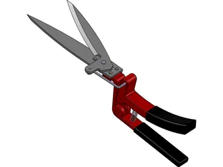 Garden Scissors 3D Model