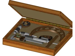 Measuring Instruments 3D Model