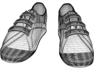 Sport Shoes 3D Model