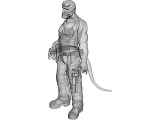 Hellboy 3D Model