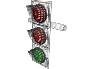 Traffic Light 3D Model