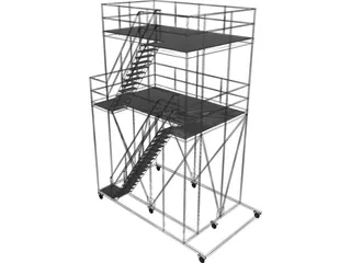 Scaffold 3D Model