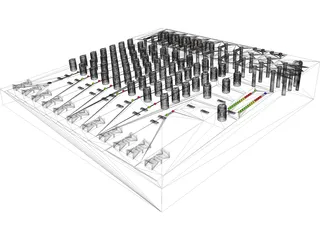 Phonic MM1705 3D Model