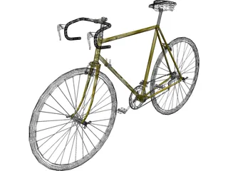 Road Bike 3D Model