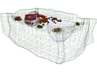 Plant Cell 3D Model