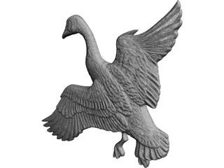 Canadian Goose 3D Model