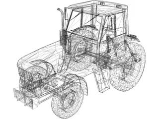 Tractor 3D Model