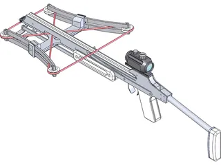 Crossbow 3D Model