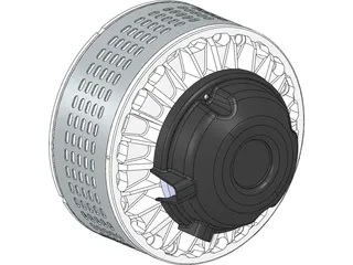 Lynch 170 Motor 3D Model