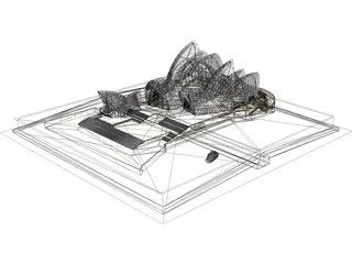 Sydney Opera House 3D Model