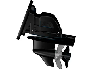 Volvo Penta Stern Drive 3D Model