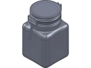 Weck Jar 3D Model