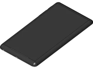 Galaxy Nexus 7 Tablet 3D Model