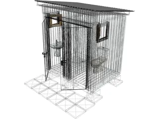 Street WC 3D Model