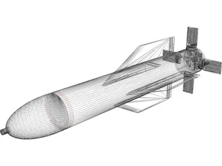 Massive Ordnance Penetraor (MOAB) 3D Model