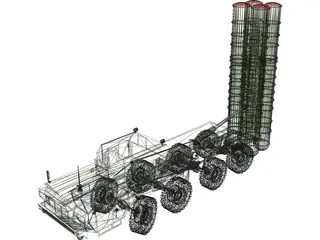 S-300 PMU1 3D Model