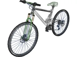 Mountain Bike 3D Model