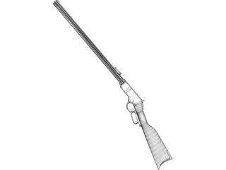 Henry Rifle 3D Model