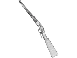 Winchester 1873 SRC 3D Model