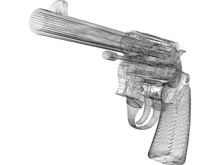 Smith&Wesson Police Model 1917 3D Model