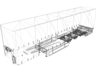 Kogel Maxx Trailer 3D Model