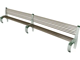 Bench 3D Model