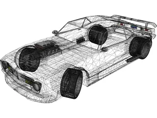 Chevrolet Yenko Camaro Supercharged 3D Model