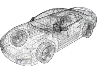 Mitsubishi Eclipse (2003) 3D Model