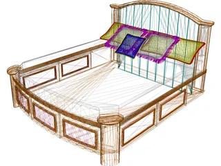 Bed Master Berth 3D Model