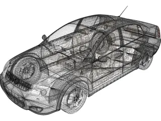 Opel Vectra 3D Model