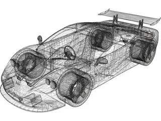 McLaren F1 3D Model