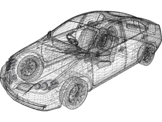 Nissan Primera (2001) 3D Model