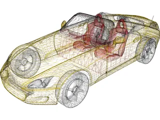 Honda S2000 3D Model