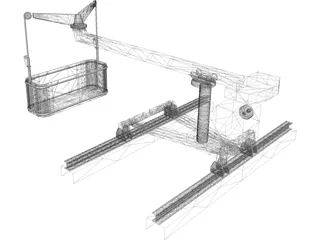 Window Crane (Small) 3D Model