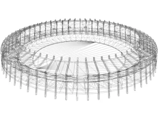 Stadium 3D Model