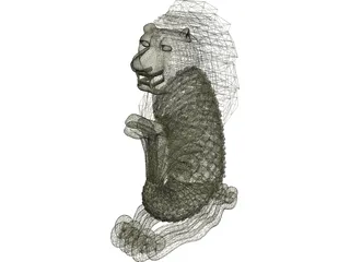 Merlion 3D Model