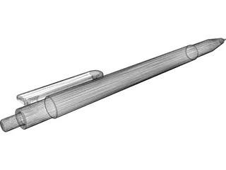 Ball Point Pen 3D Model