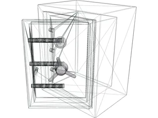 Safe Medium 3D Model