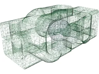 Universal Joint 3D Model