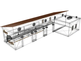 Bar Small 3D Model