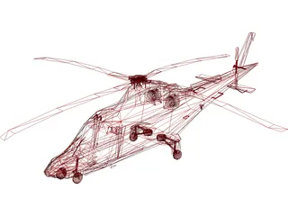 Agusta A109 3D Model