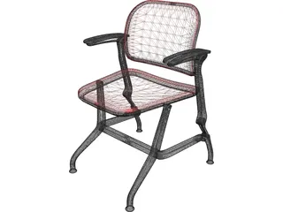 Steelcase Cachet Chair 3D Model