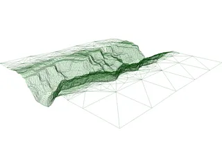 Canyon 3D Model